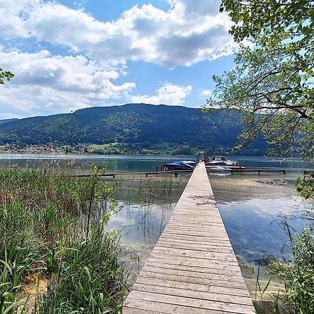 Kaspar Haus Kmb Seeblick Appartement Am Ossiacher See Mit Direktem Seezugang, Hallenbad Bodensdorf Esterno foto