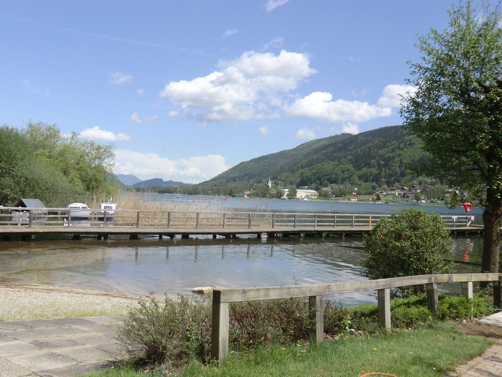 Kaspar Haus Kmb Seeblick Appartement Am Ossiacher See Mit Direktem Seezugang, Hallenbad Bodensdorf Esterno foto